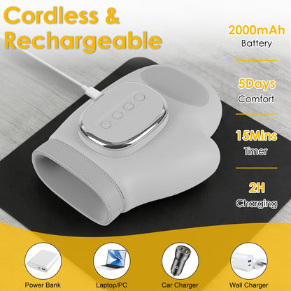 Smart Hand Massager with Heat & Air Compression