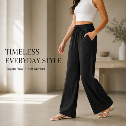 Linen Feel Pants