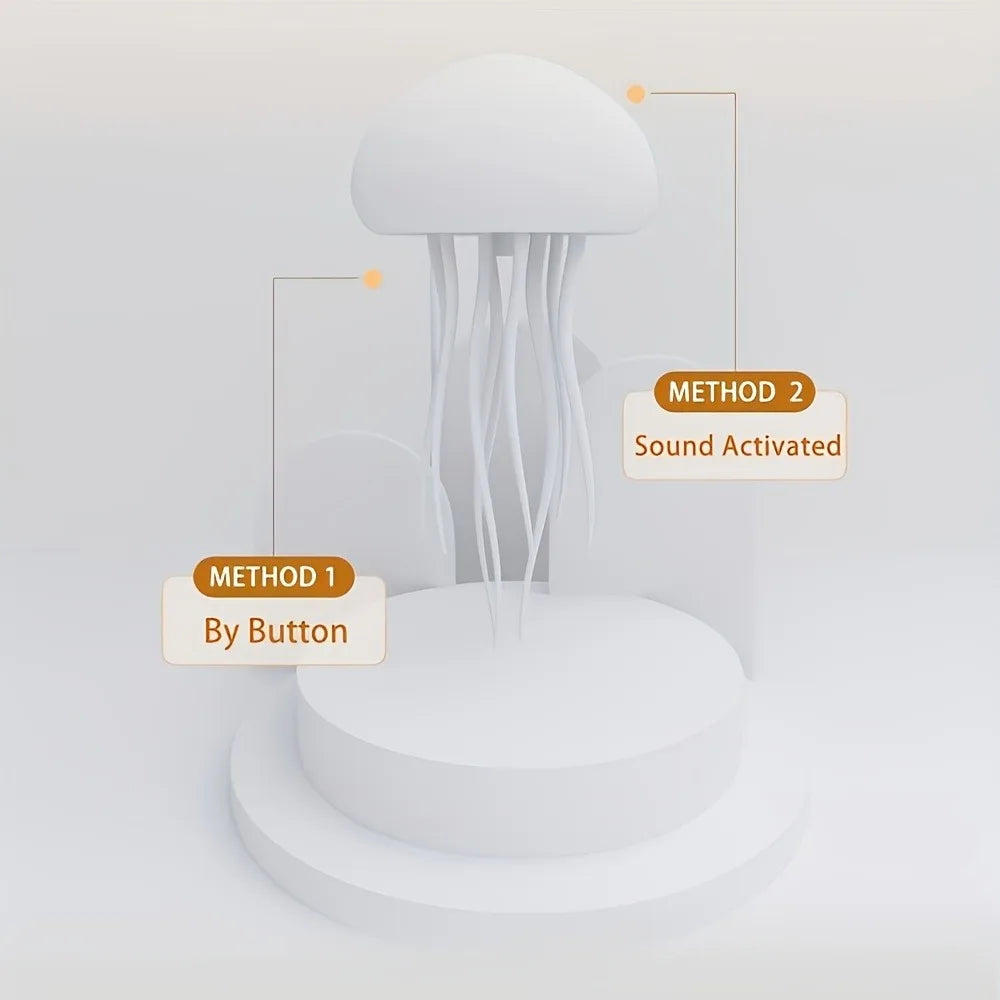 RGB Jellyfish Lamp – Sound Reactive Mood Light