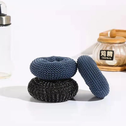 Revolutionary Kitchen Wash Pot Dish Brush with Press-Activated Liquid Dispenser for Effortless Pan Cleaning