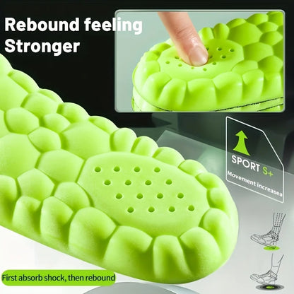 Experience Ultimate Comfort with Our Shock-Absorbing, Breathable Wormwood Deodorant Insoles – Perfect for Arch Support and Sweat Absorption!
