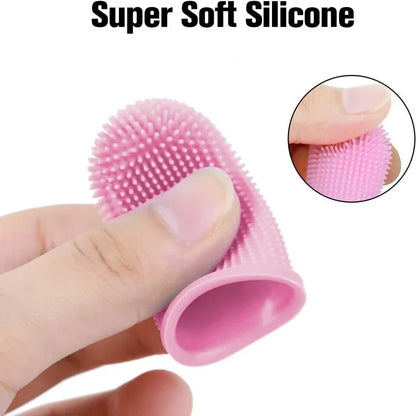 Revolutionary 360° Silicone Toothbrush for Dogs & Cats - Super Soft Pet Finger Toothbrush for Ultimate Teeth Cleaning and Fresh Breath
