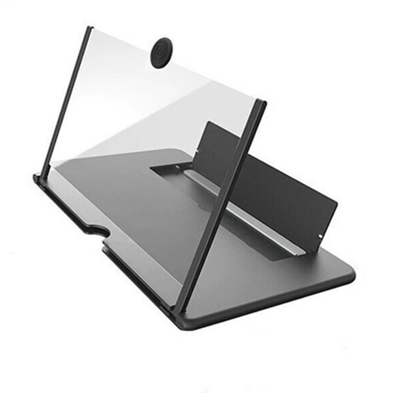 Experience Movies Like Never Before with Our 10/12 Inch Folding Mobile Phone Screen Magnifier and Stand - Perfect for HD Video Amplification!