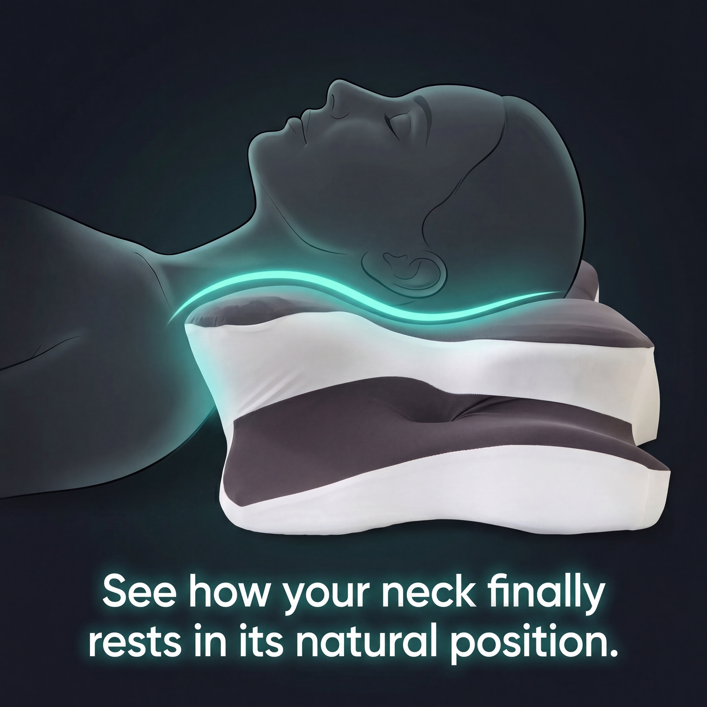 PostureRest™ Cervical Support Pillow