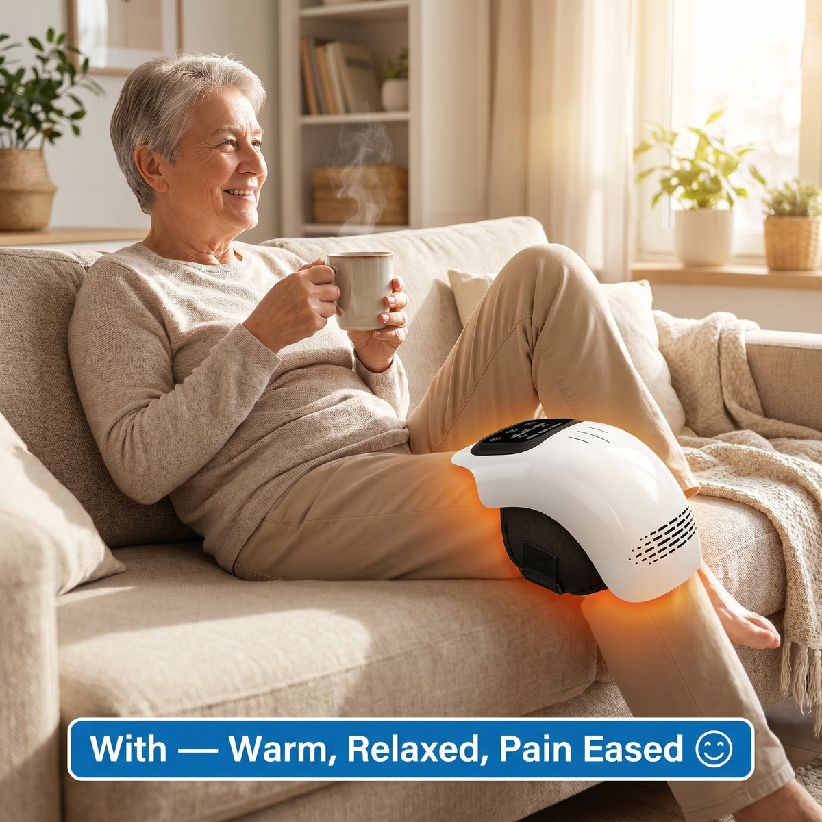 Cordless Heated Knee Massager