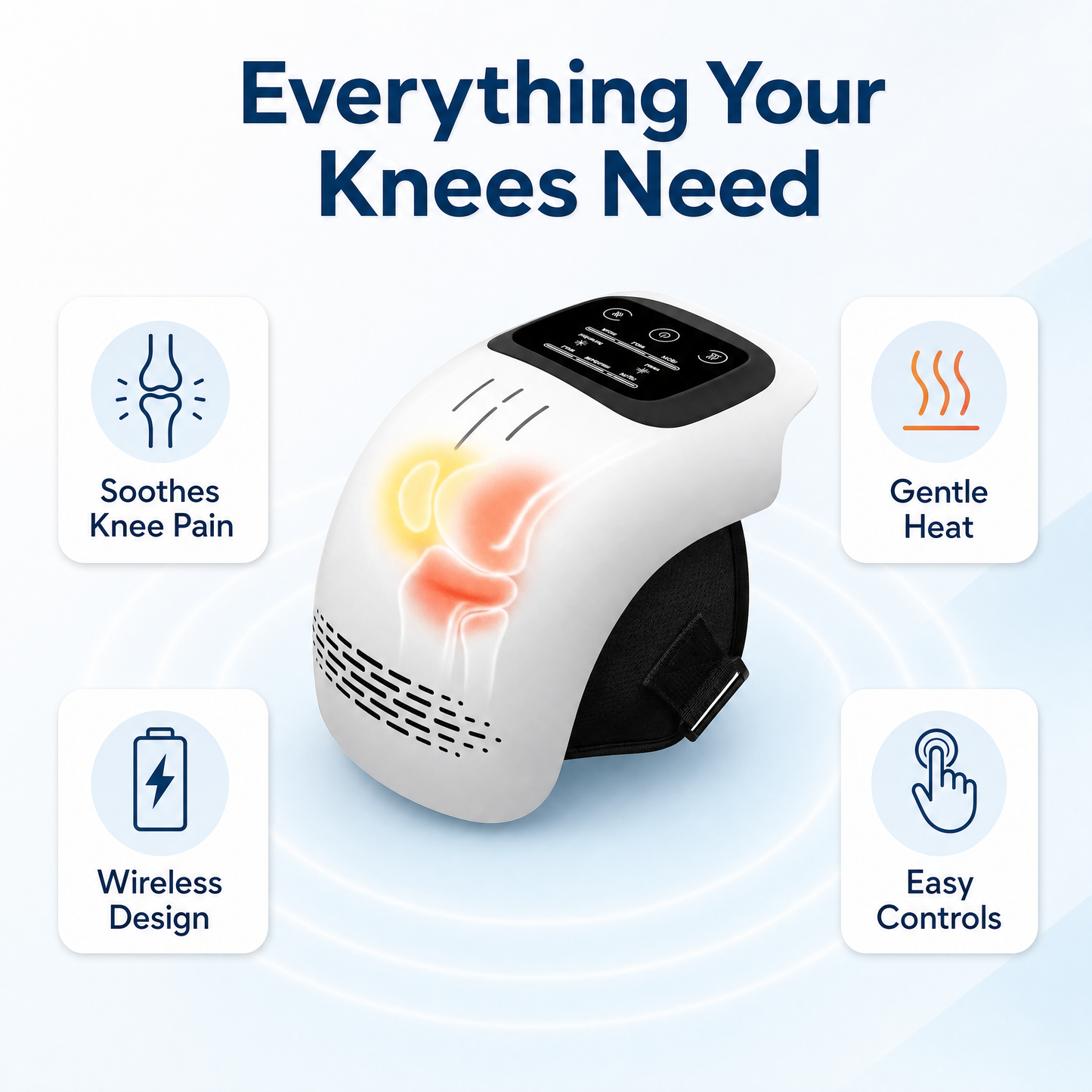 Cordless Heated Knee Massager